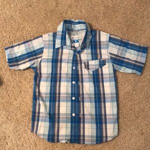 Boys Columbia S/S button down shirt size 8